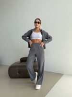 Вельветовий спортивний костюм з карманами Takamoda