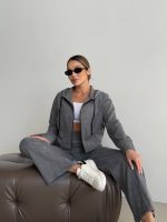 Вельветовий спортивний костюм з карманами Takamoda
