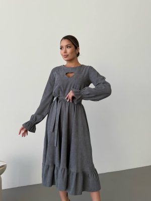 Сукня рюш з серцем