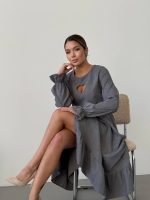 Сукня рюш з серцем
