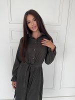 Сукня міді з поясом та кишенями TAKAMODA